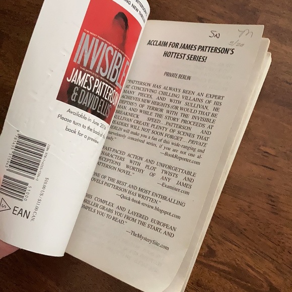 GIFTED! Free With Purchase! James Patterson Novel - Picture 5 of 6